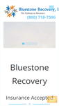 Mobile Screenshot of bluestonerecovery.com